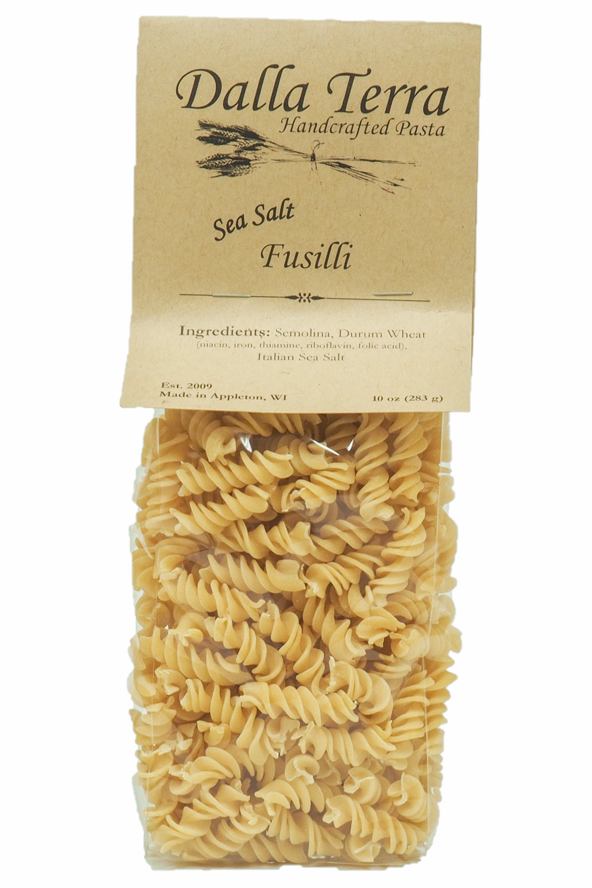 Sea Salt - Fusilli – Dalla Terra Pasta